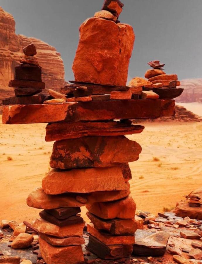 Moon City With Jeep Trips Wadi Rum Luaran gambar